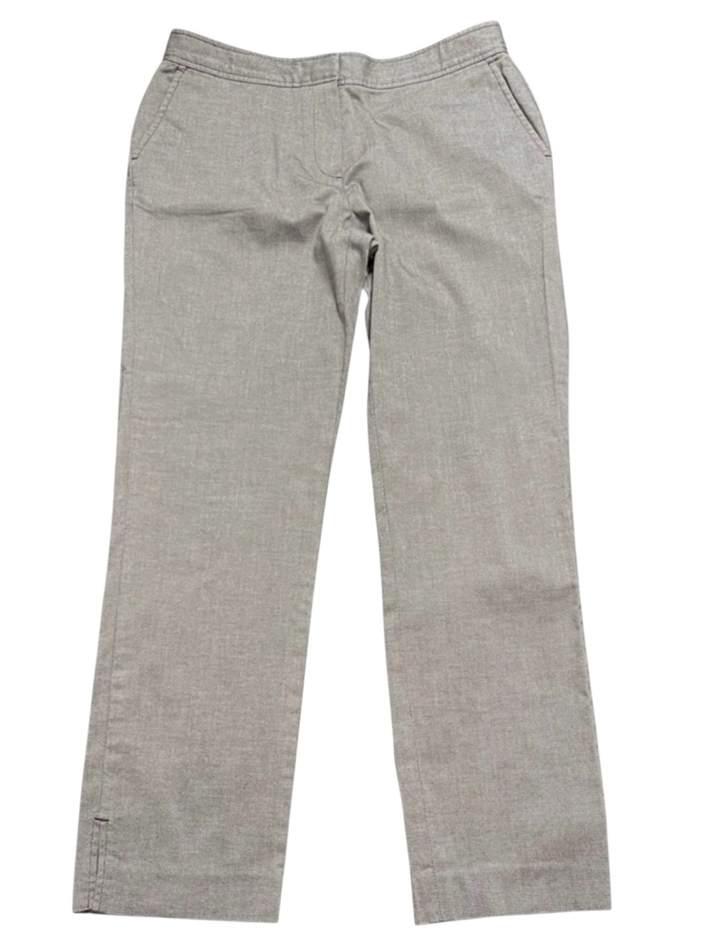 Orvis Grey Cotton Ankle Pants (8)